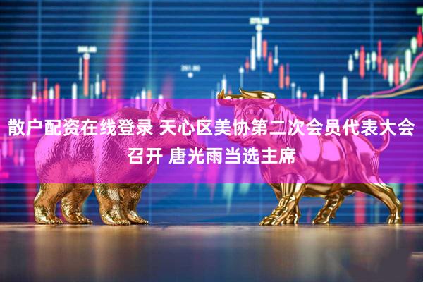 散户配资在线登录 天心区美协第二次会员代表大会召开 唐光雨当选主席
